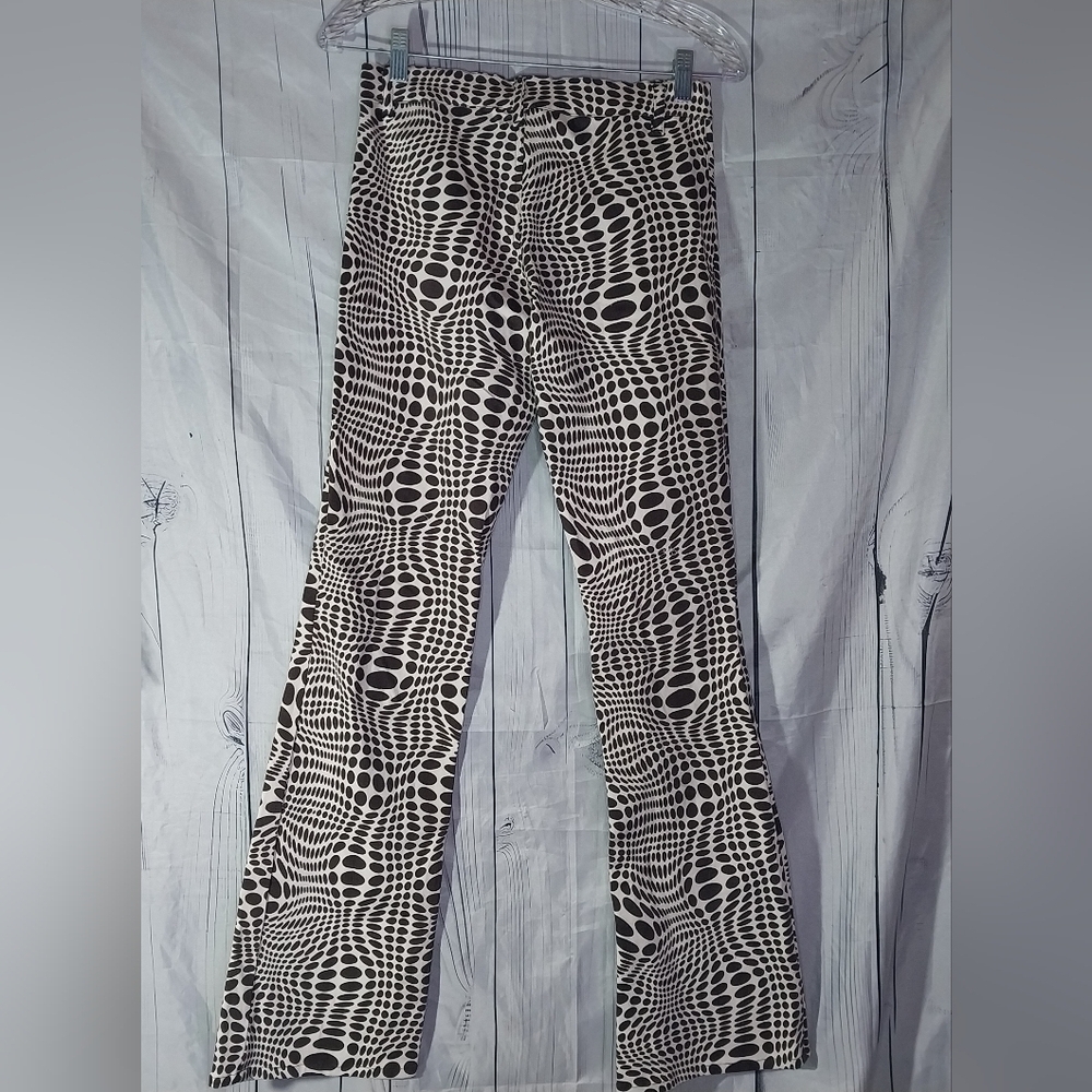 Motel Rocks Jopan Indie Boho Trouser Optic Polka Pants Size XS NWT - Picture 2 of 15